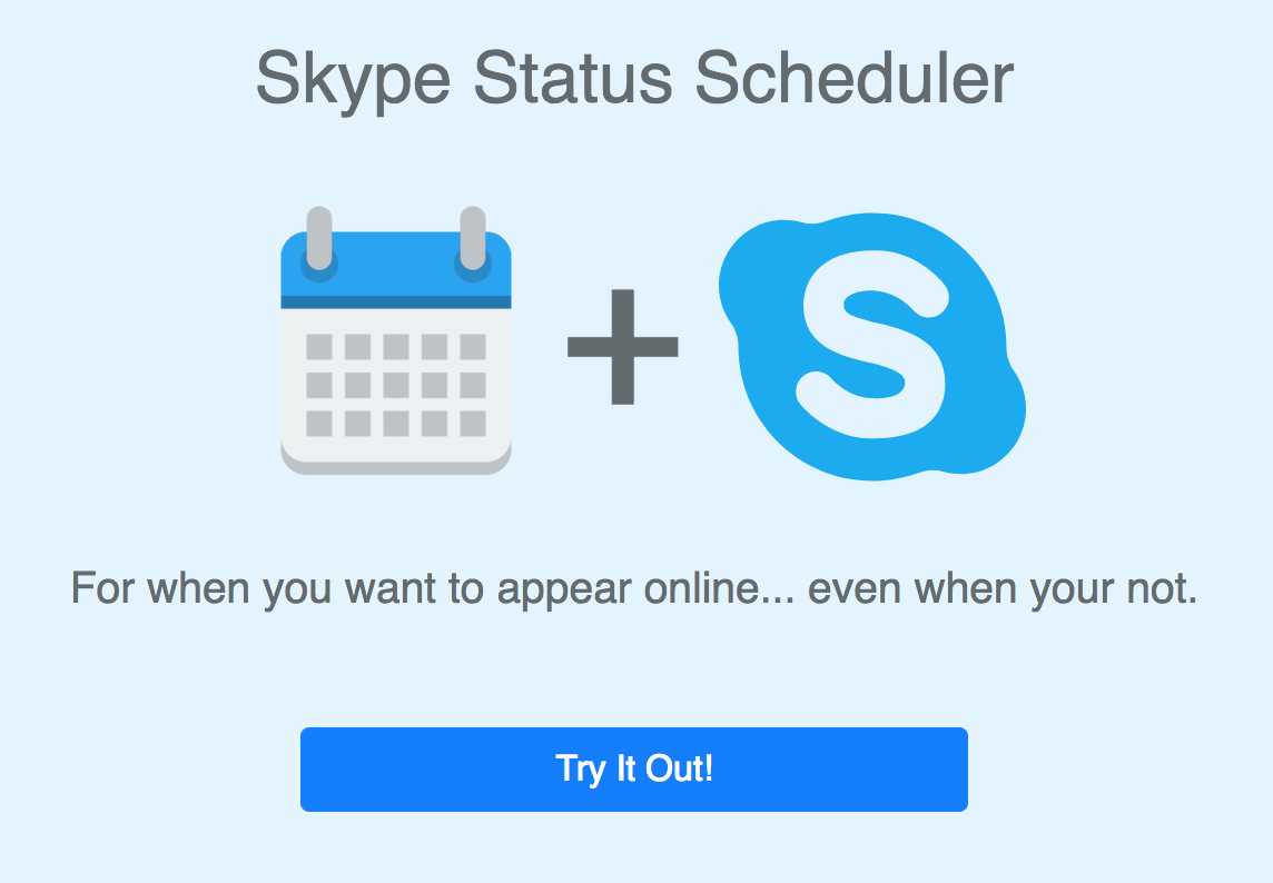 Skype Status gallery image