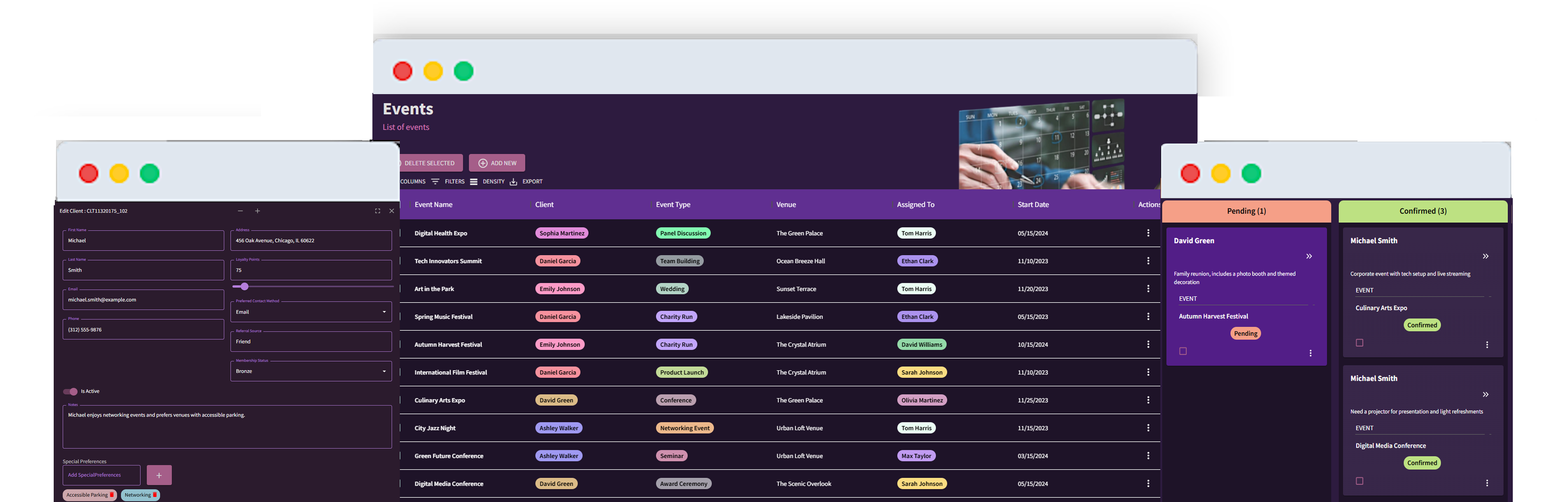 Festoly® - Main product screenshot demonstrating key features and user interface
