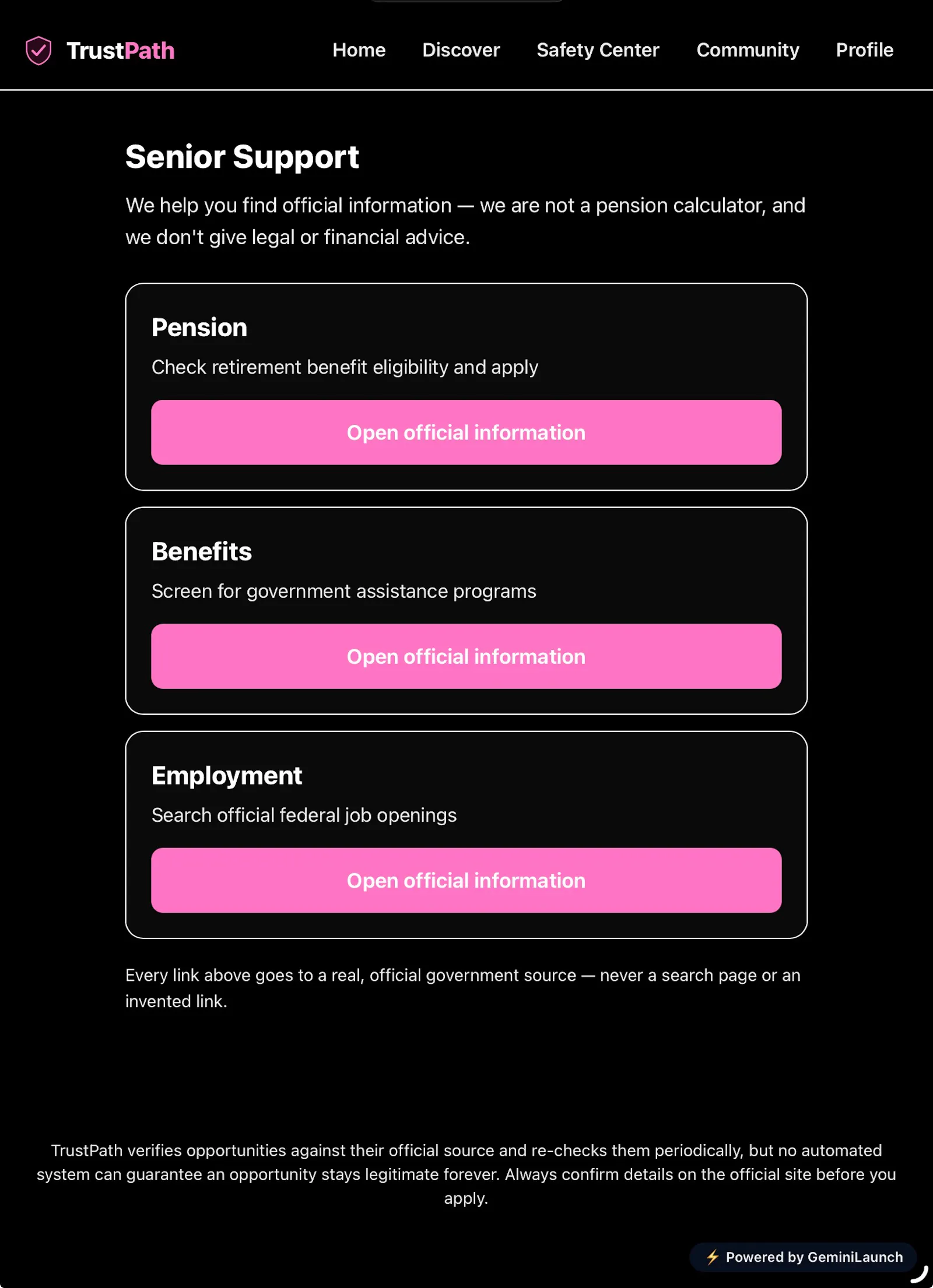 Trust Path screenshot 1