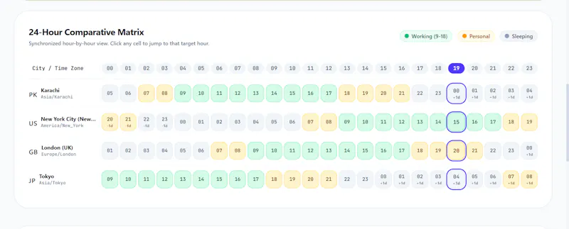 Time Zone Converter screenshot 2