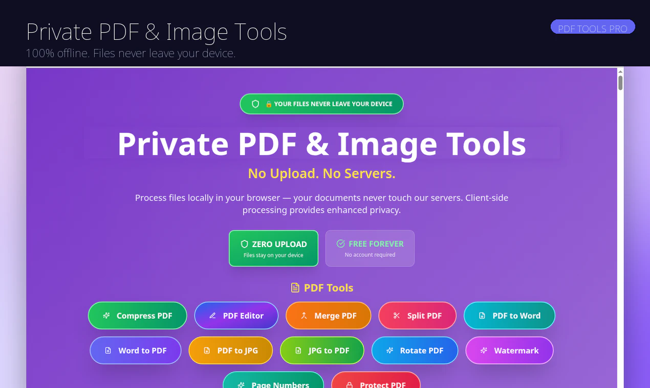PDF Tools Pro