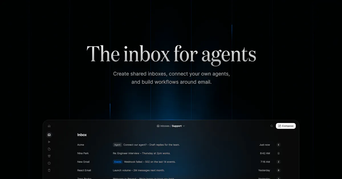 Resend Inboxes