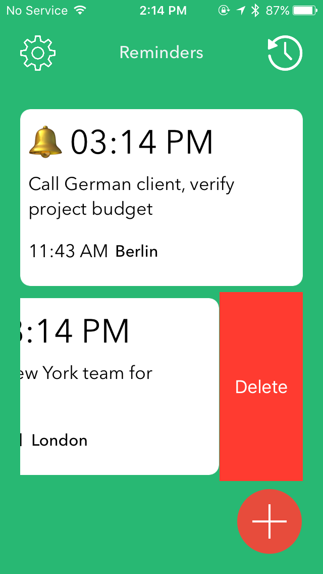 Single Clock Image