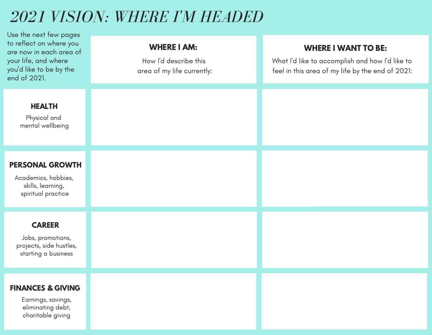 The Best Life Planner 2021 gallery image