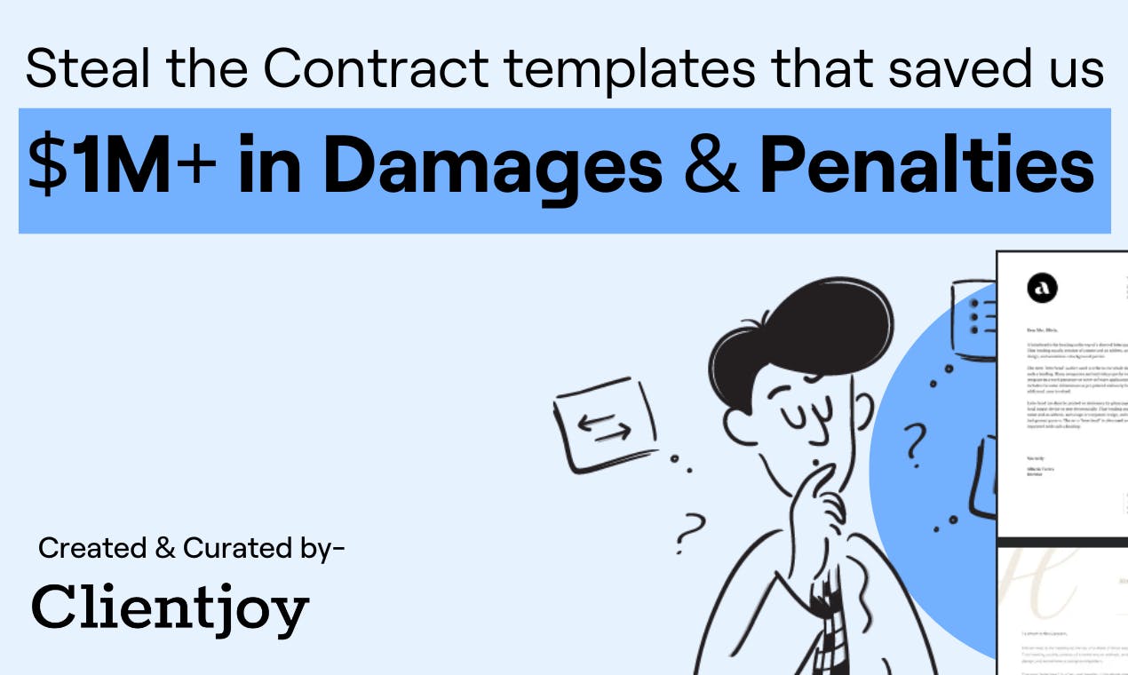 50+ Contract Templates by Clientjoy media 2