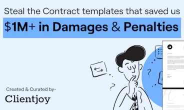 50+ Contract Templates by Clientjoy gallery image