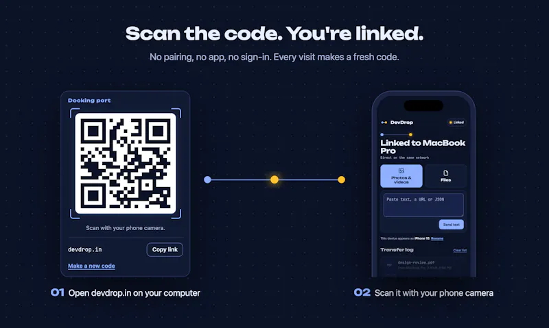 DevDrop screenshot 2