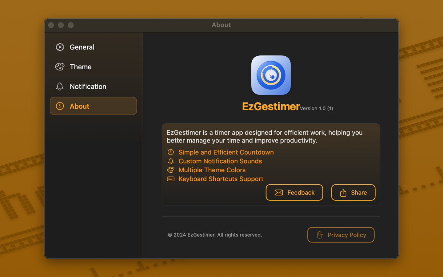 EzGestimer - Effortless drag-and-drop timers for your Mac menu bar media 3