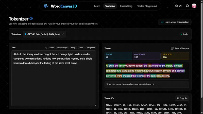 WordCanvas3D screenshot 6
