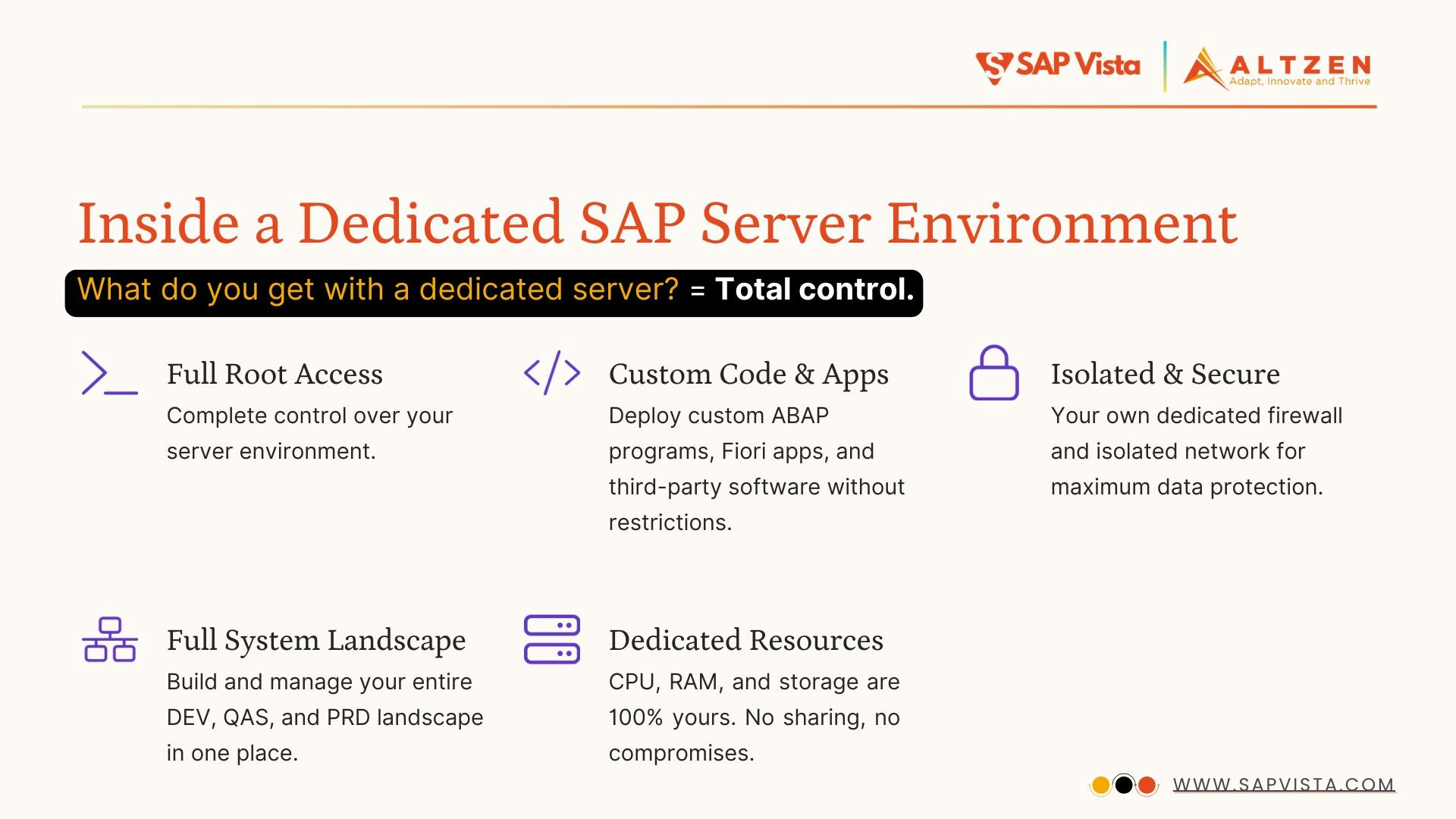 Media SAP Dedicated Server Access | SAPVista - SAP Infrastructure Partner for Corporates & Enterprises  3