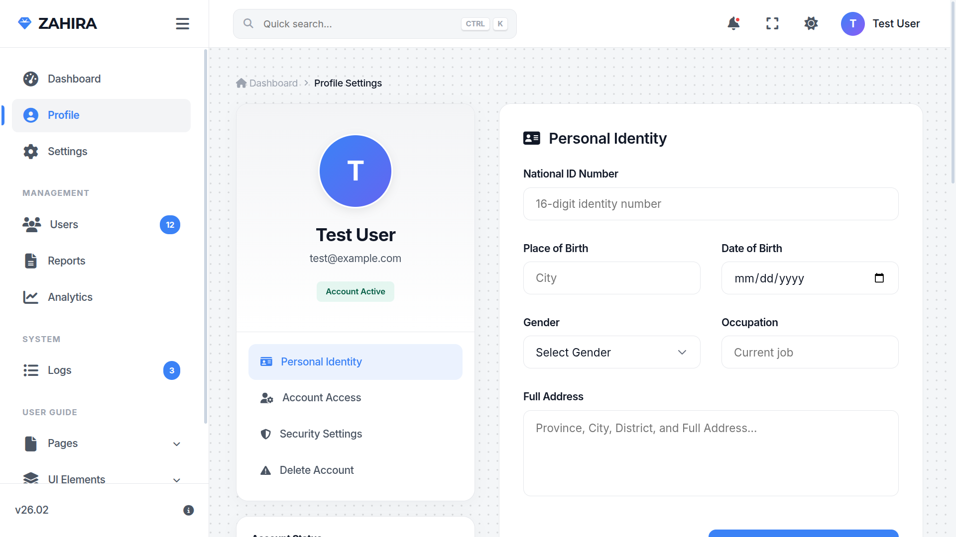 Zahira - Screenshot 4 showing product features and functionality