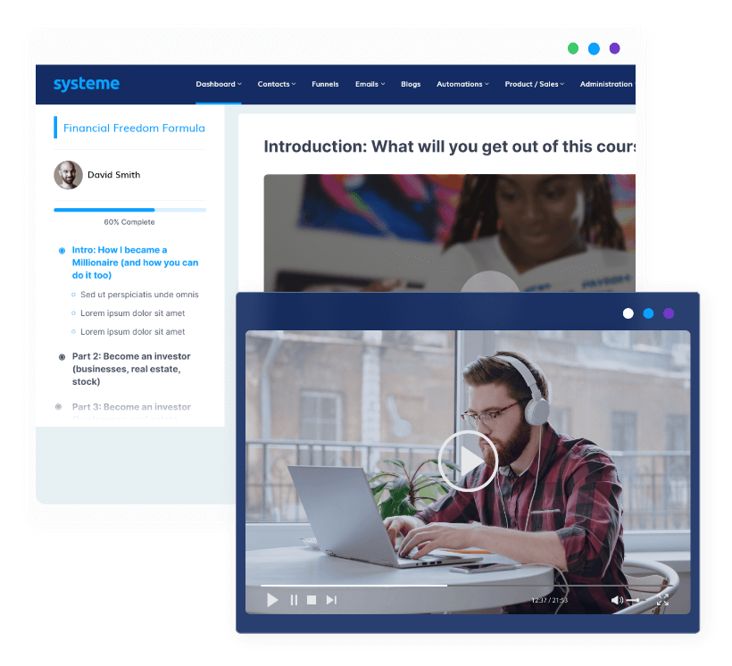 Systme.io media 4