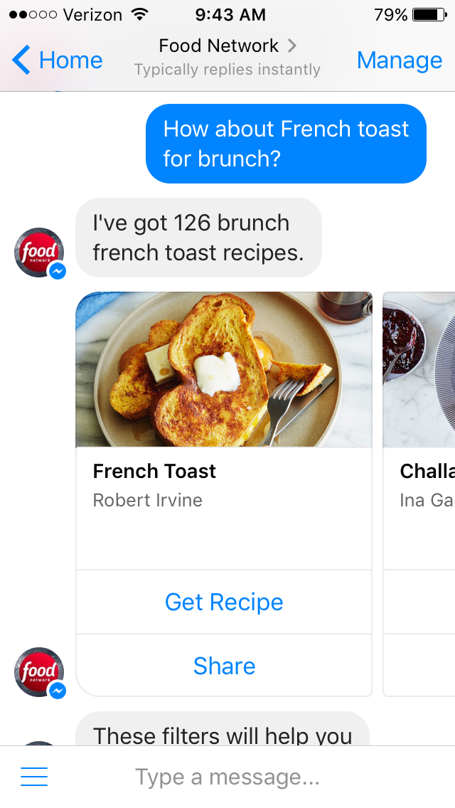 Food Network on Messenger gallery image