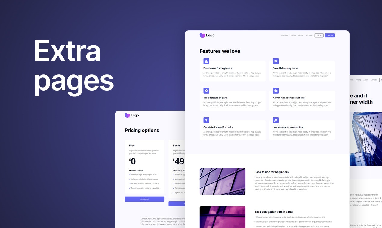 Plantilla de Elsra HTML media 3