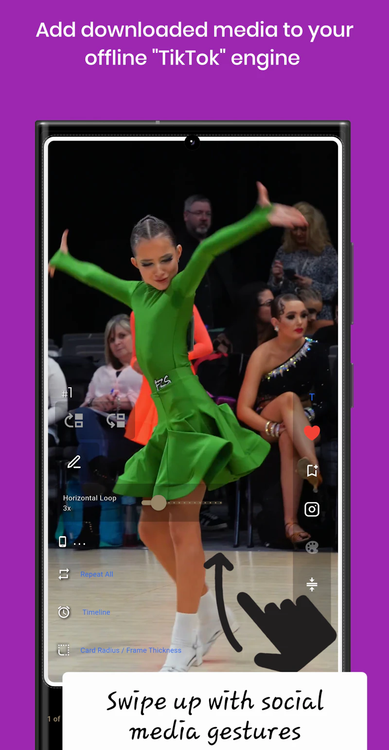 Vertical Player screenshot 2
