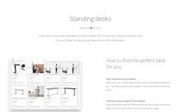 Standing desks by Curie media 1