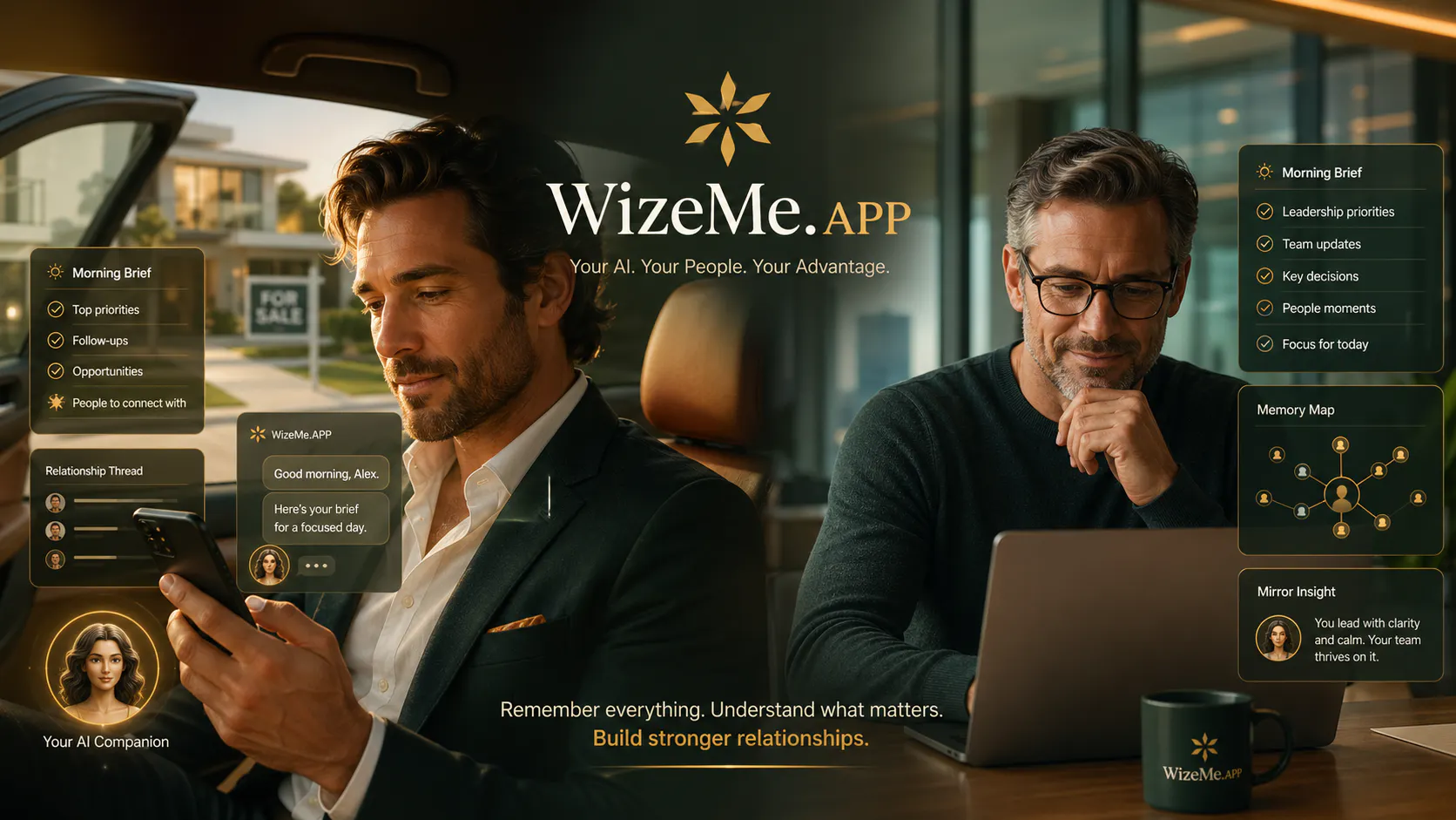 WizeMe.APP: Personal Life Partner OS 截图 1
