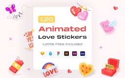 120 Animated Love Stickers media 1