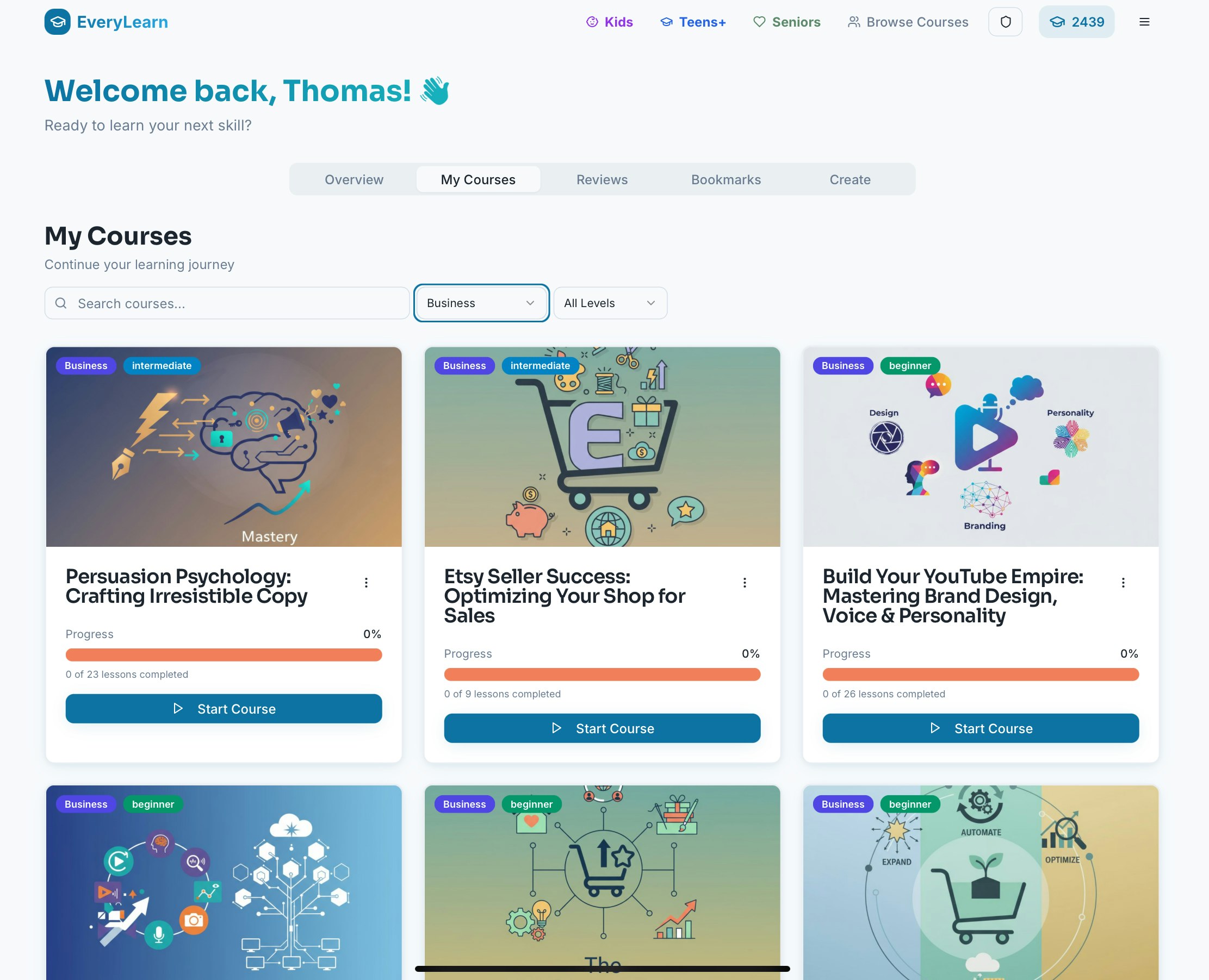 EveryLearn - Screenshot 2 preview