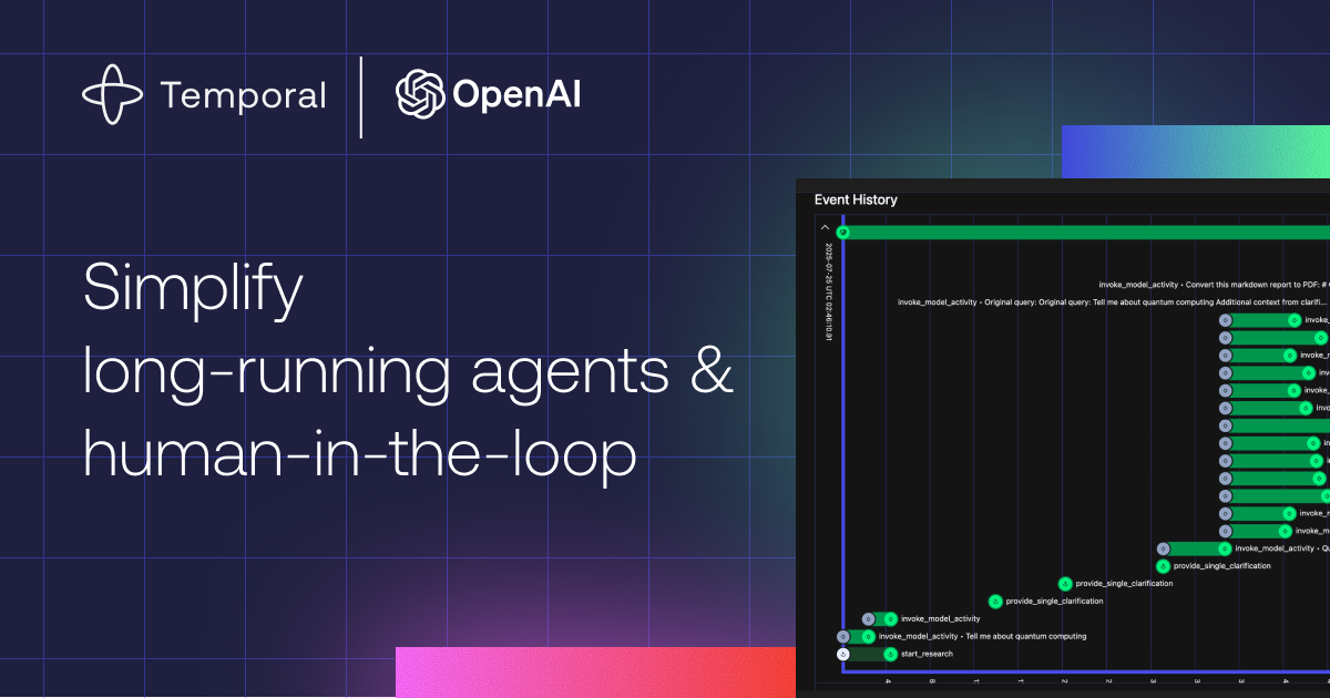 Temporal + OpenAI Agents SDK screenshot 3