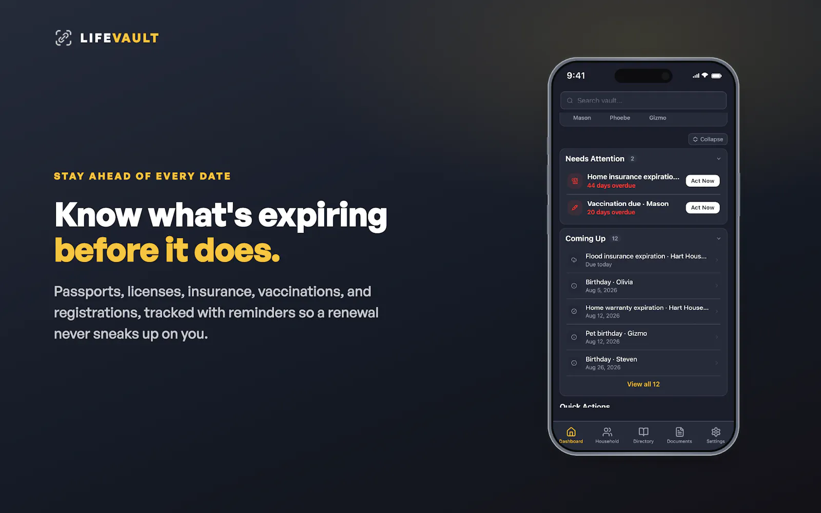 LifeVault: Family Organizer screenshot 5