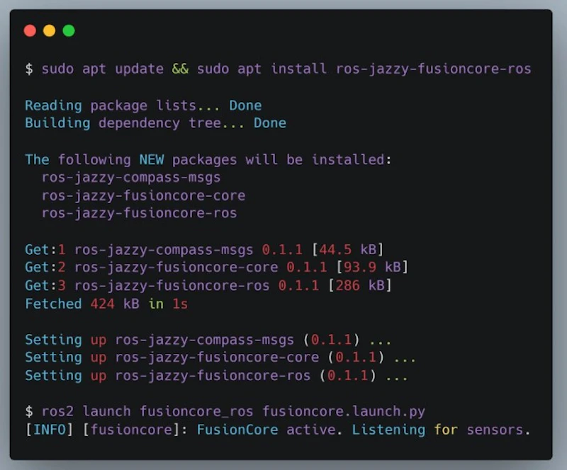 FusionCore screenshot 2