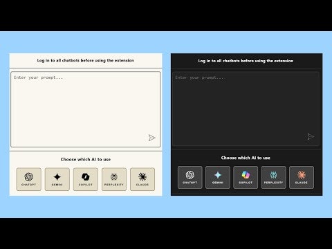 1 prompt = 5 answers gallery image