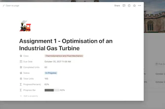Student Assignment Tracker with Notion. gallery image