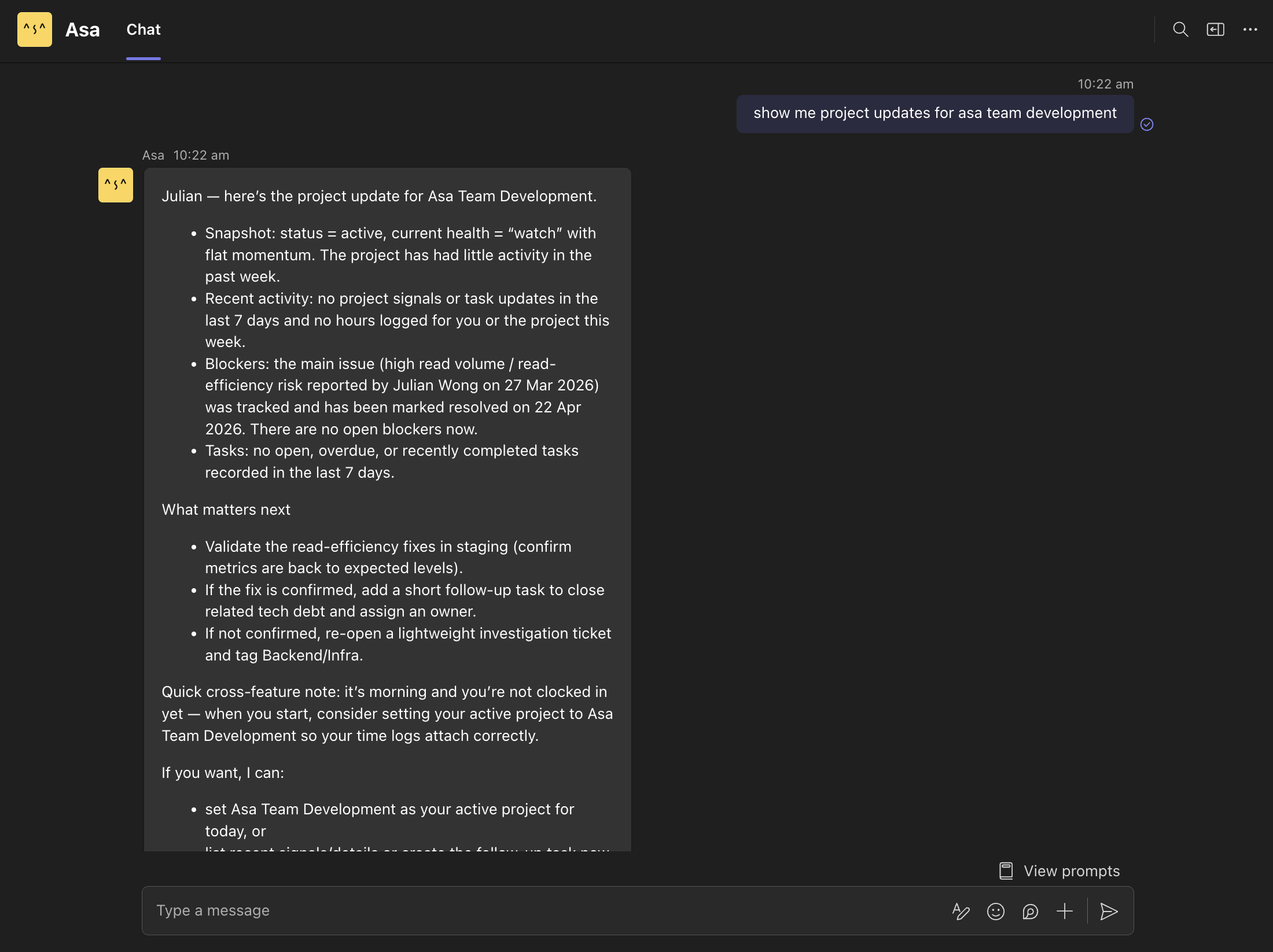 Asa.Team - Project Intelligence gallery image