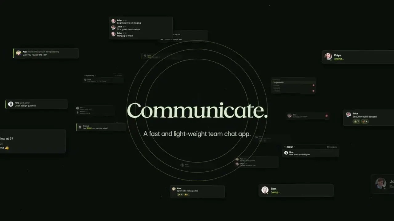 Ano: Team Chat with Claude Code built in gallery image