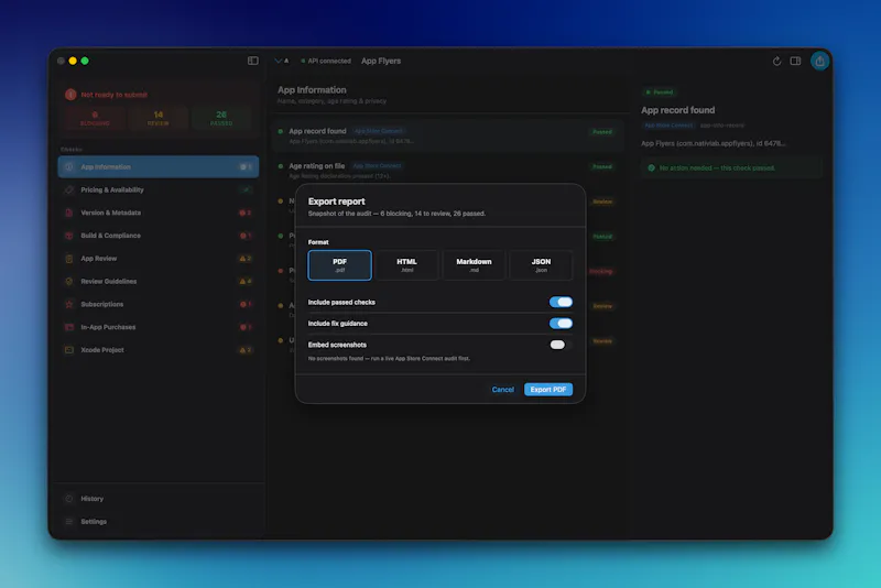 AuditStore screenshot 3