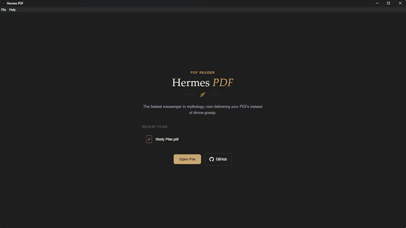 Hermes PDF Reader screenshot 2