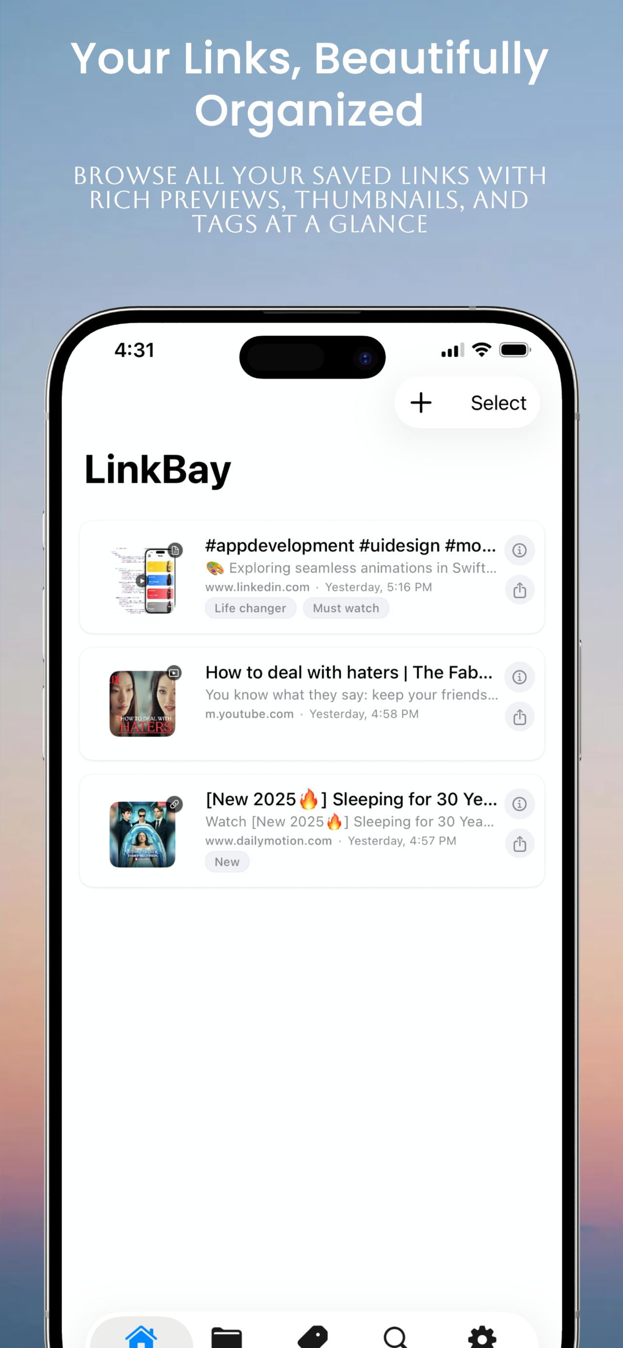 LinkBay – Smart Link Manager gallery image