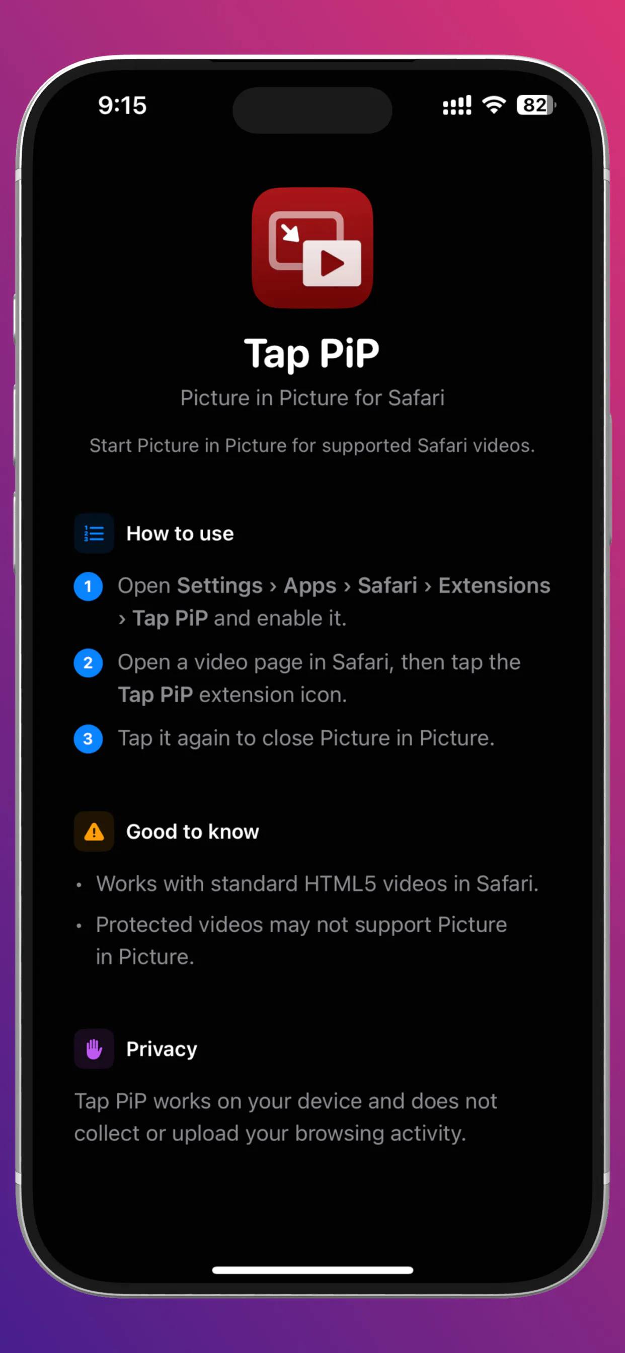 Tap PiP  gallery image