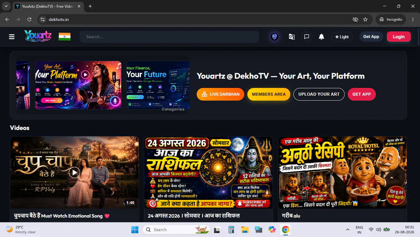 Youartz @ DekhoTV gallery image