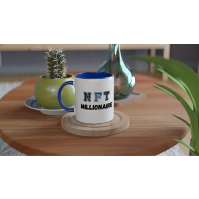Nft millionaire crypto coffee mug gallery image