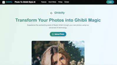 Photo To Ghibli Style Generator gallery image