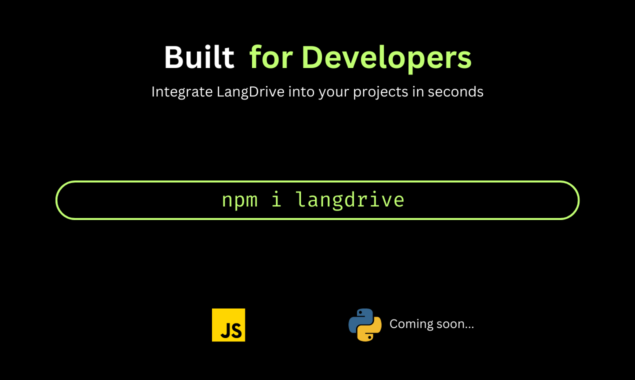 LangDrive gallery image