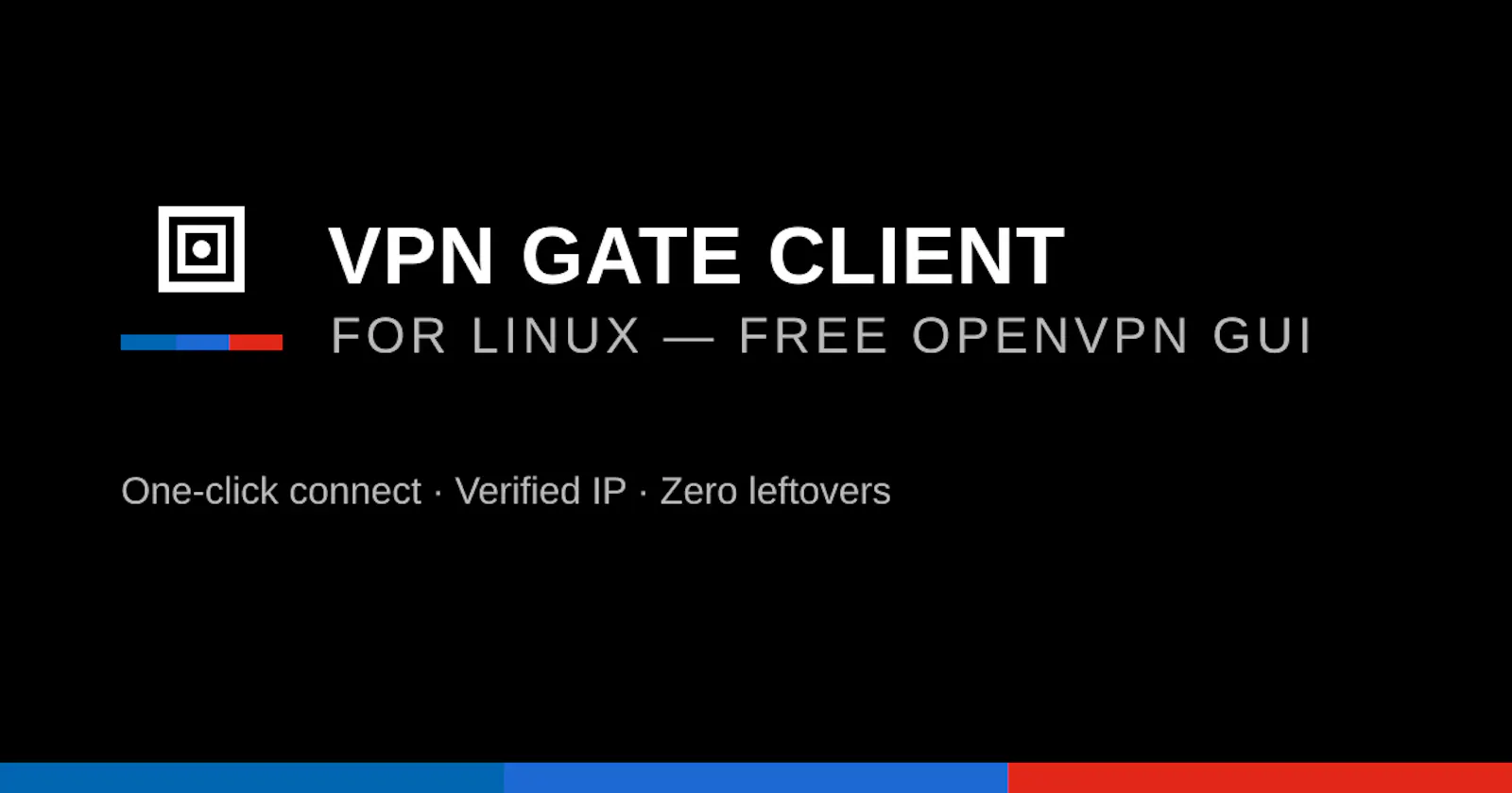 VPN Gate Client for Linux screenshot 1