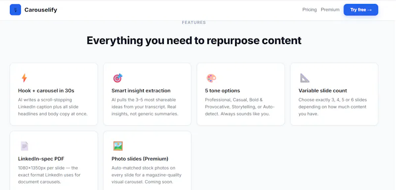 CarouselifyAI screenshot 3