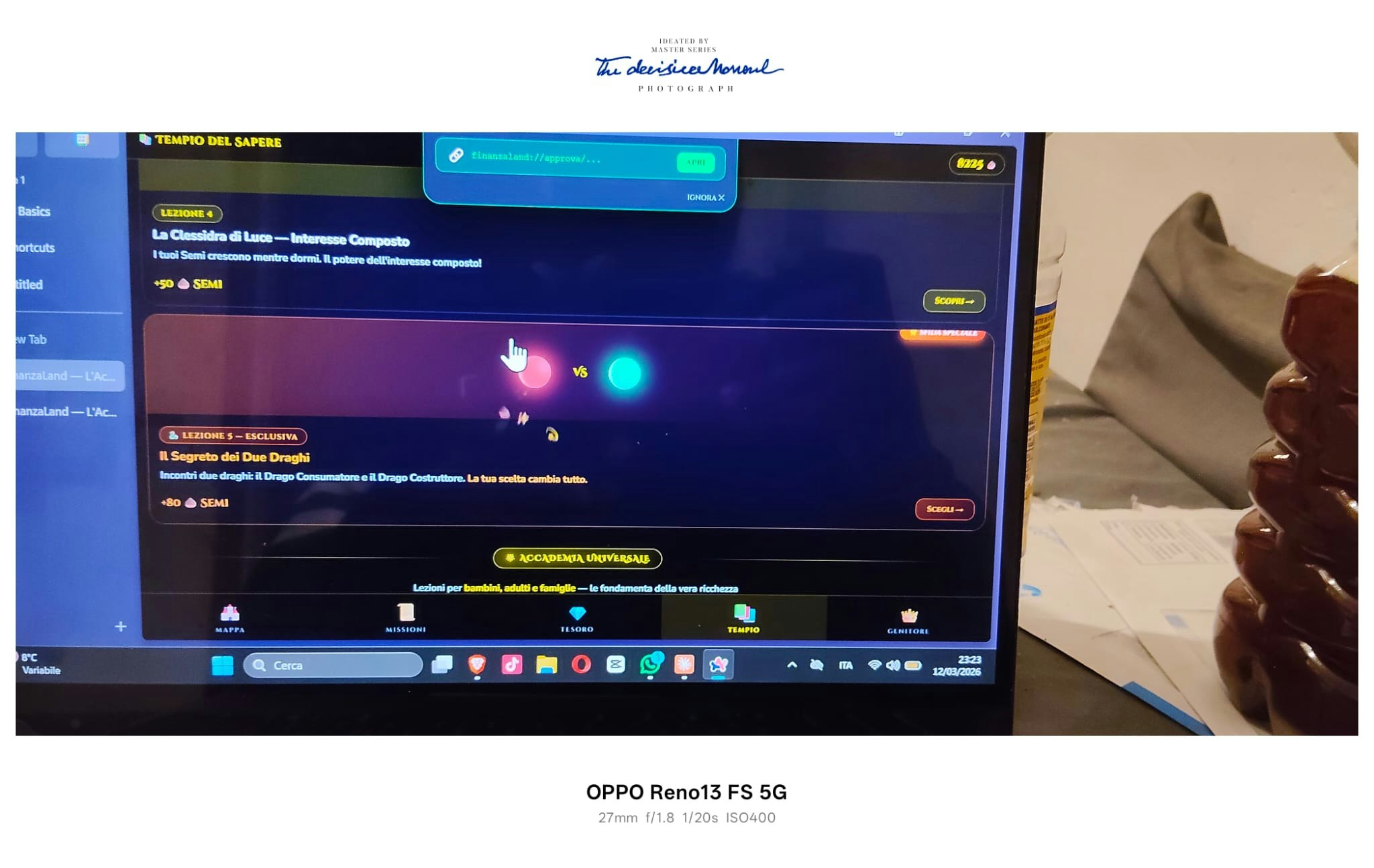 FinanzaLand — L'Accademia del Risparmio - Screenshot 4 showing product features and functionality