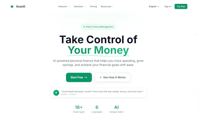Assetli.app产品图