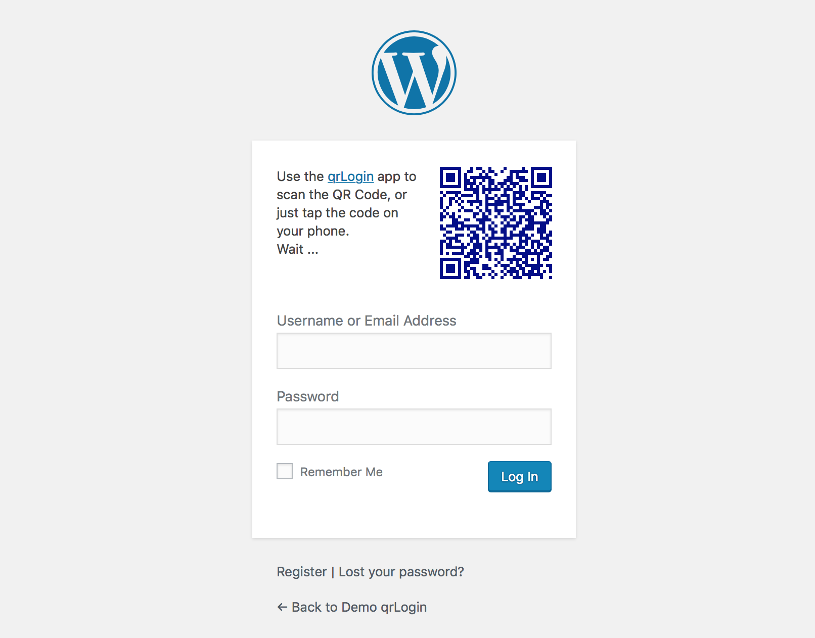 qrLogin gallery image