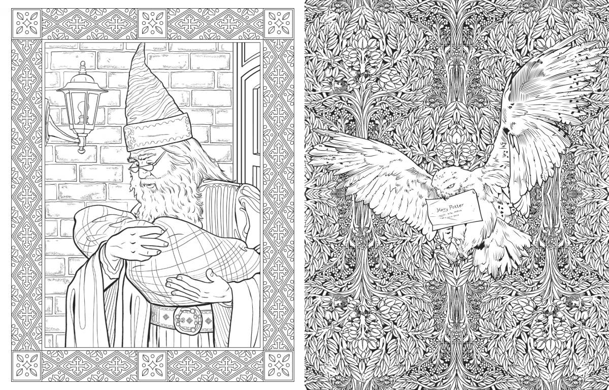 Harry Potter Coloring Book gallery image