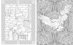 Harry Potter Coloring Book media 2