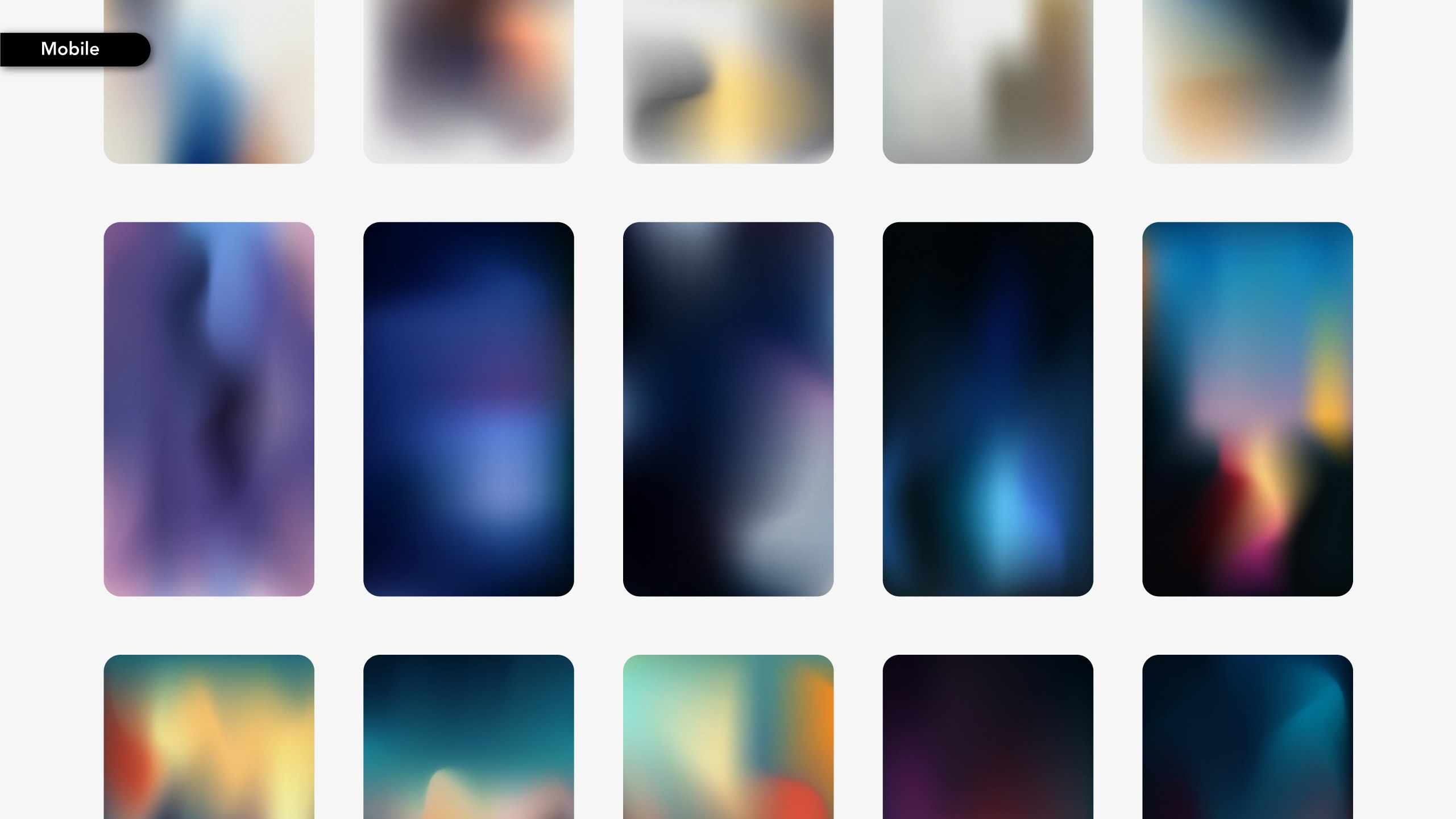 Noisy Gradient wallpaper pack media 3