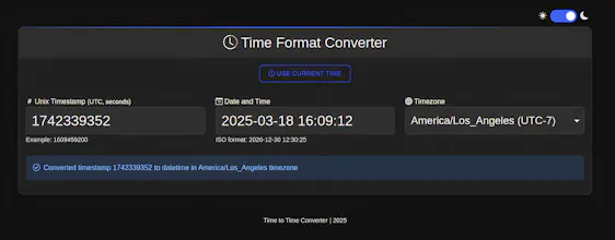 Time Format Converter gallery image