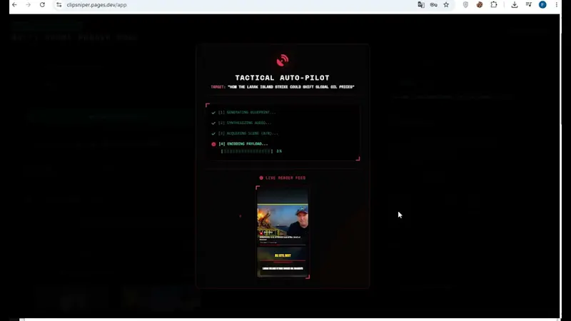 clipsniper screenshot 1 (video preview)