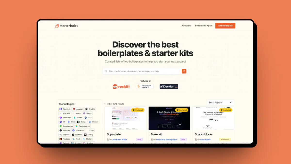 Starterindex