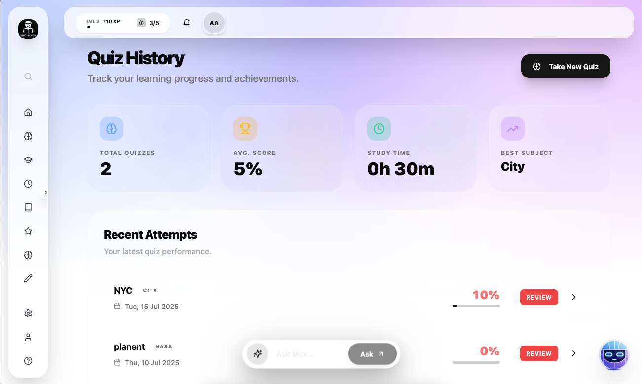 StudyBudAI gallery image